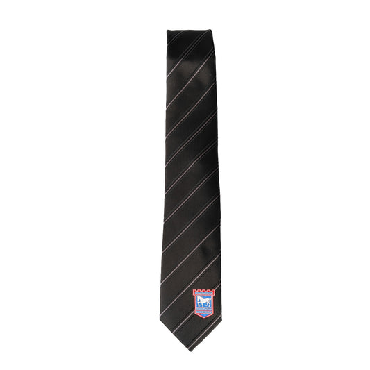 ITFC Black Striped Tie