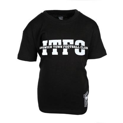 ITFC Black Tee Junior