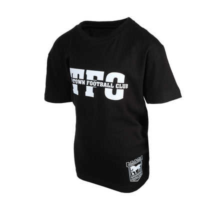 ITFC Black Tee Junior