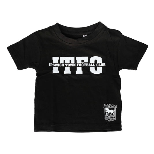 ITFC Black Tee Toddler