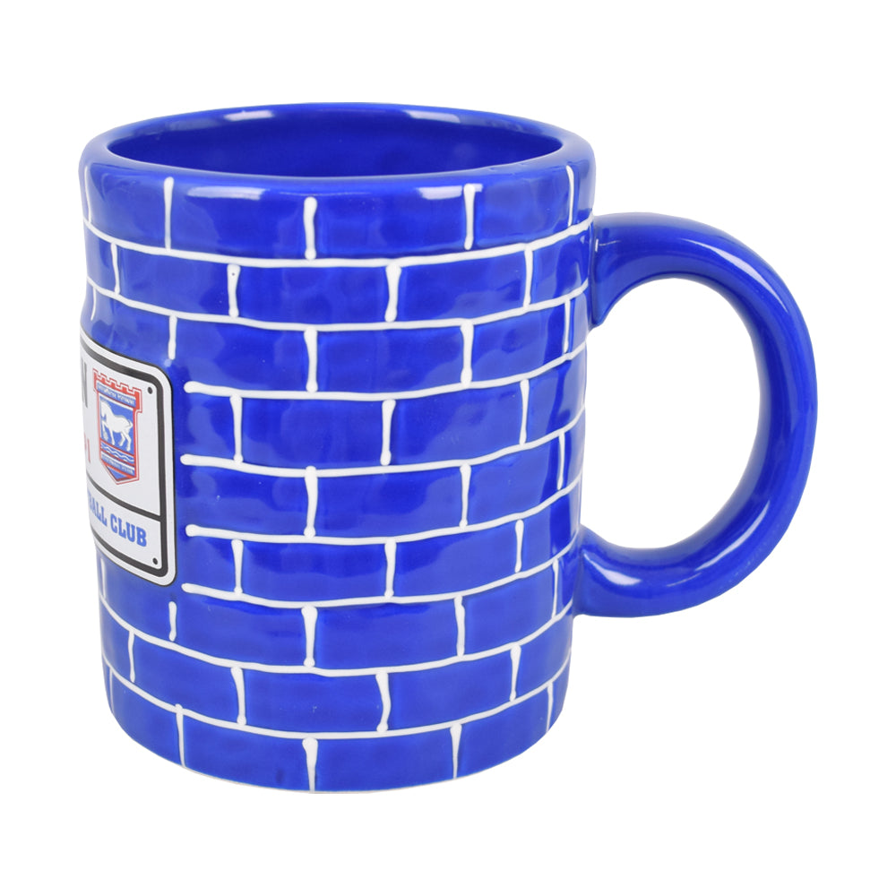 ITFC Blue 3D Brickwall Mug