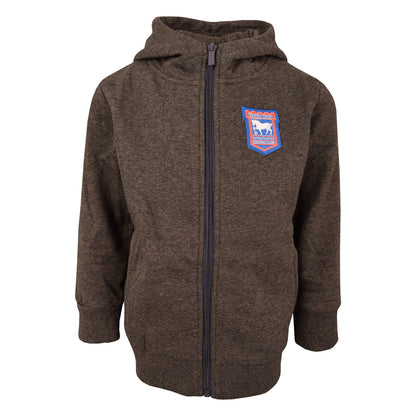 ITFC Charcoal Zip Thru Hoody Junior