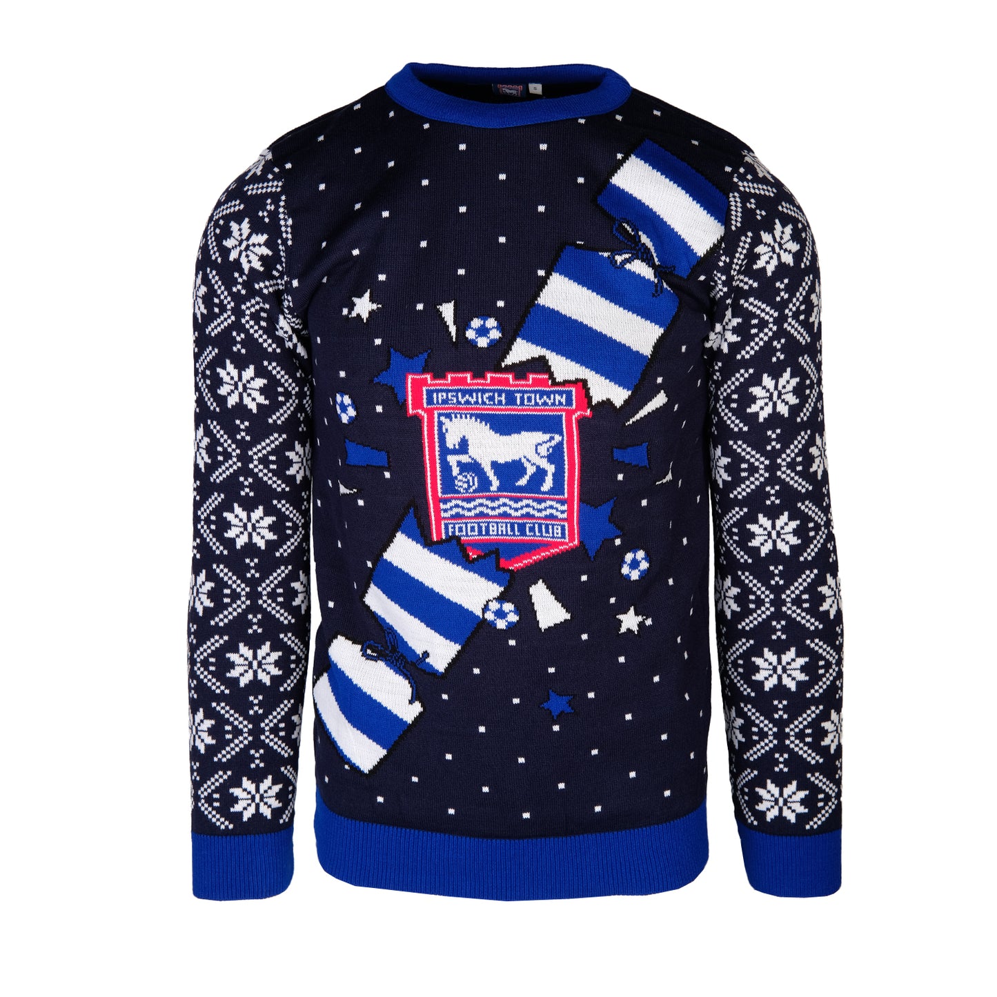 ITFC Cracker Xmas Jumper Navy