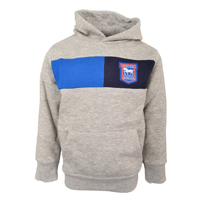 ITFC Grey Marl Cut & Sew OTH Hoody Junior