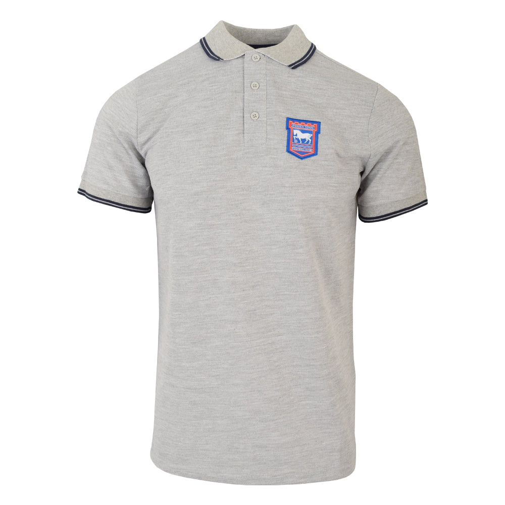 ITFC Grey Marl Tipped Polo – Ipswich Town FC Official Store