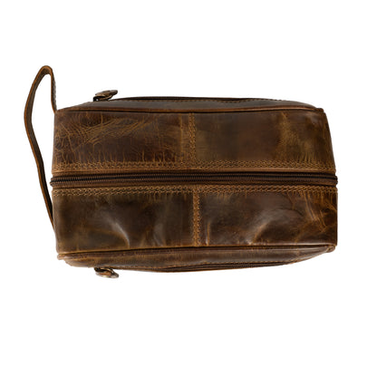 ITFC Hunter Leather Toiletry Bag