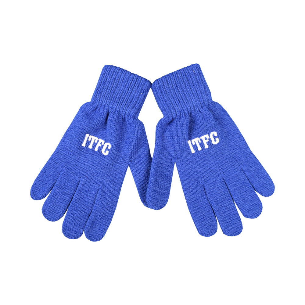ITFC Blue Core Gloves Junior