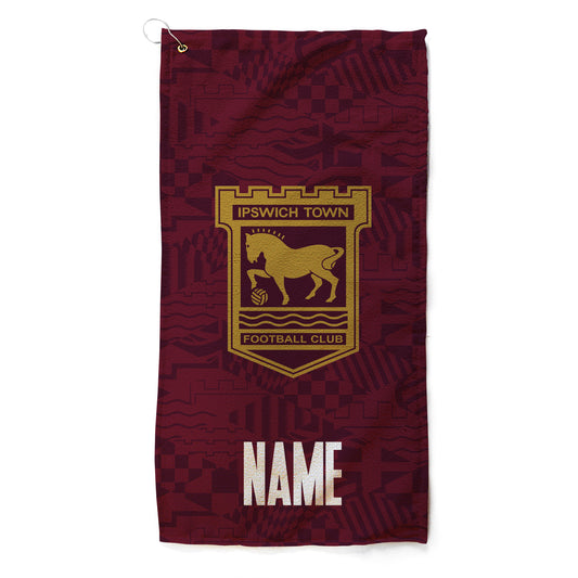 2024/25 Away Kit Golf Towel Personalised