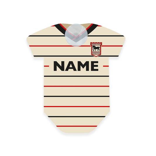 26/27 Away Kit Car Hanger Personalised