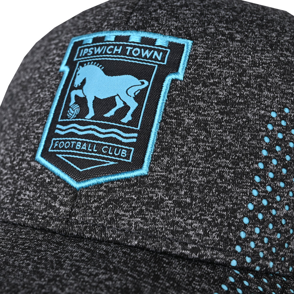 Ipswich Black/Blue Performance Cap Adult