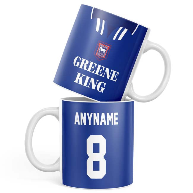 Ipswich Town 1999 Home Kit Mug Personalised