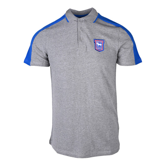 Ipswich Town Grey Core Polo