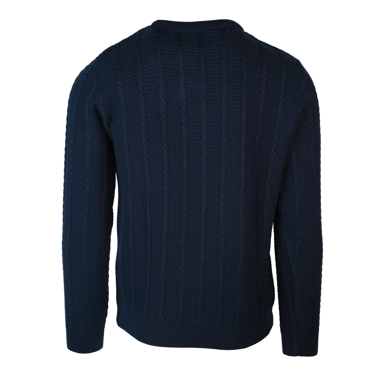 Navy Cable Knit Sweater