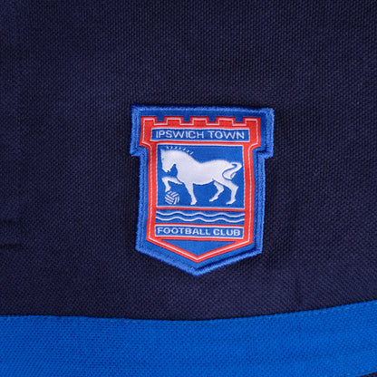 Ipswich Town Navy Cut & Sew Polo