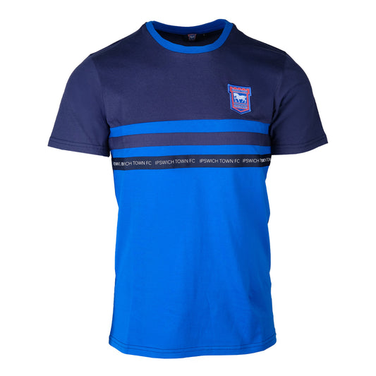 Ipswich Town Navy Cut & Sew Tee