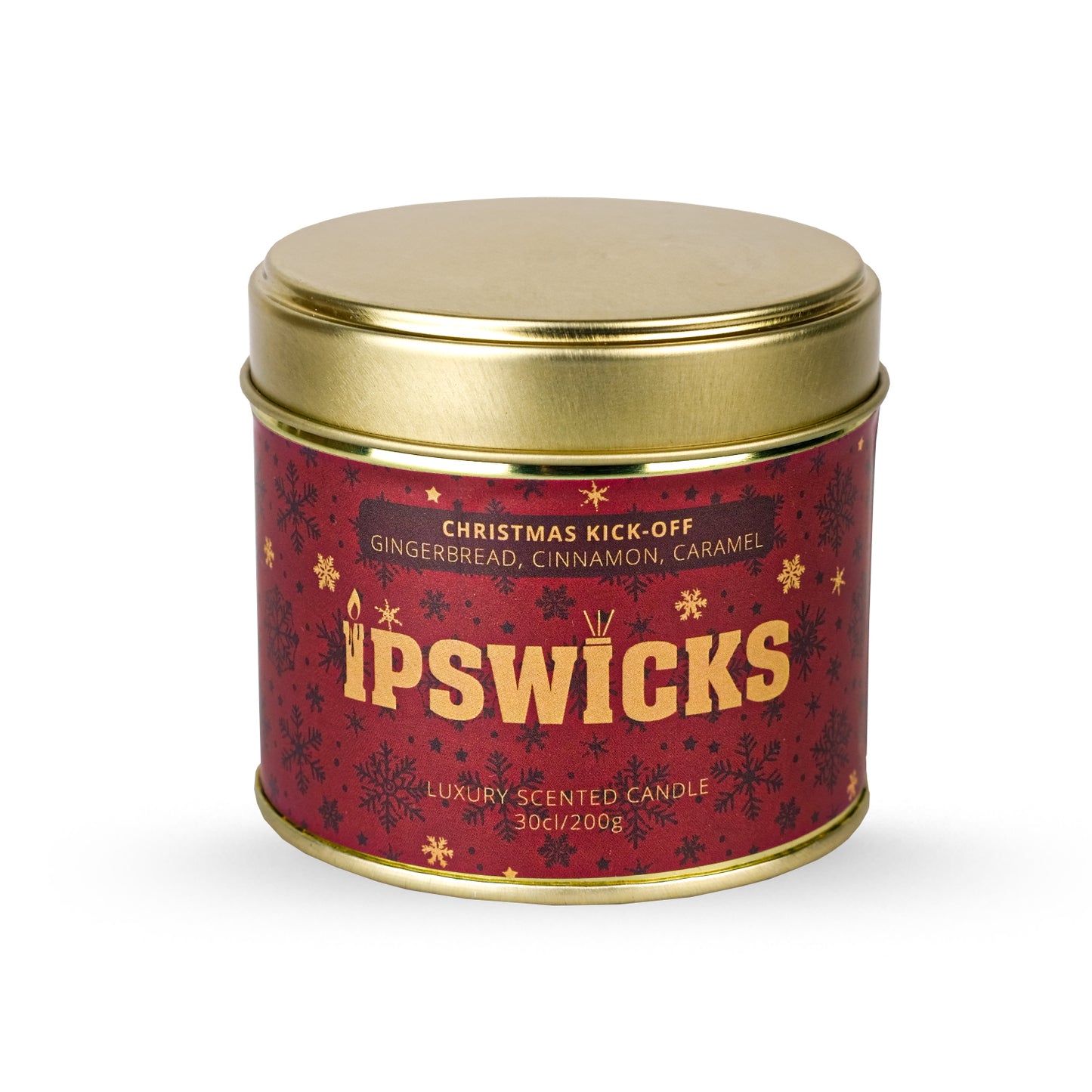 Ipswicks Christmas Candle - Christmas Kick-Off