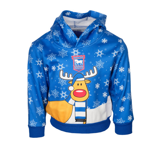 Junior Reindeer Christmas Hoody