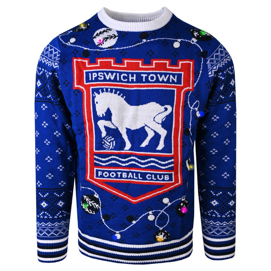 Ipswich Town LED Christmas Jumper