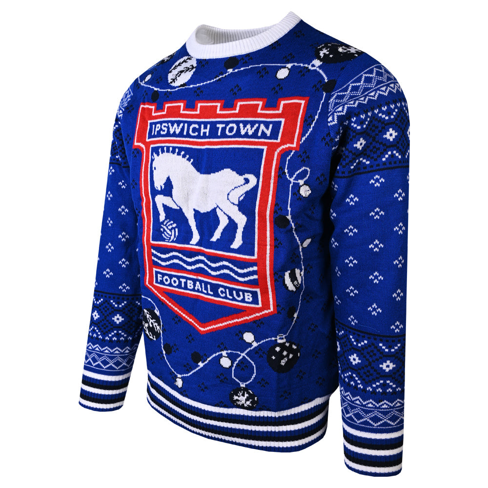 Ipswich Town LED Christmas Jumper