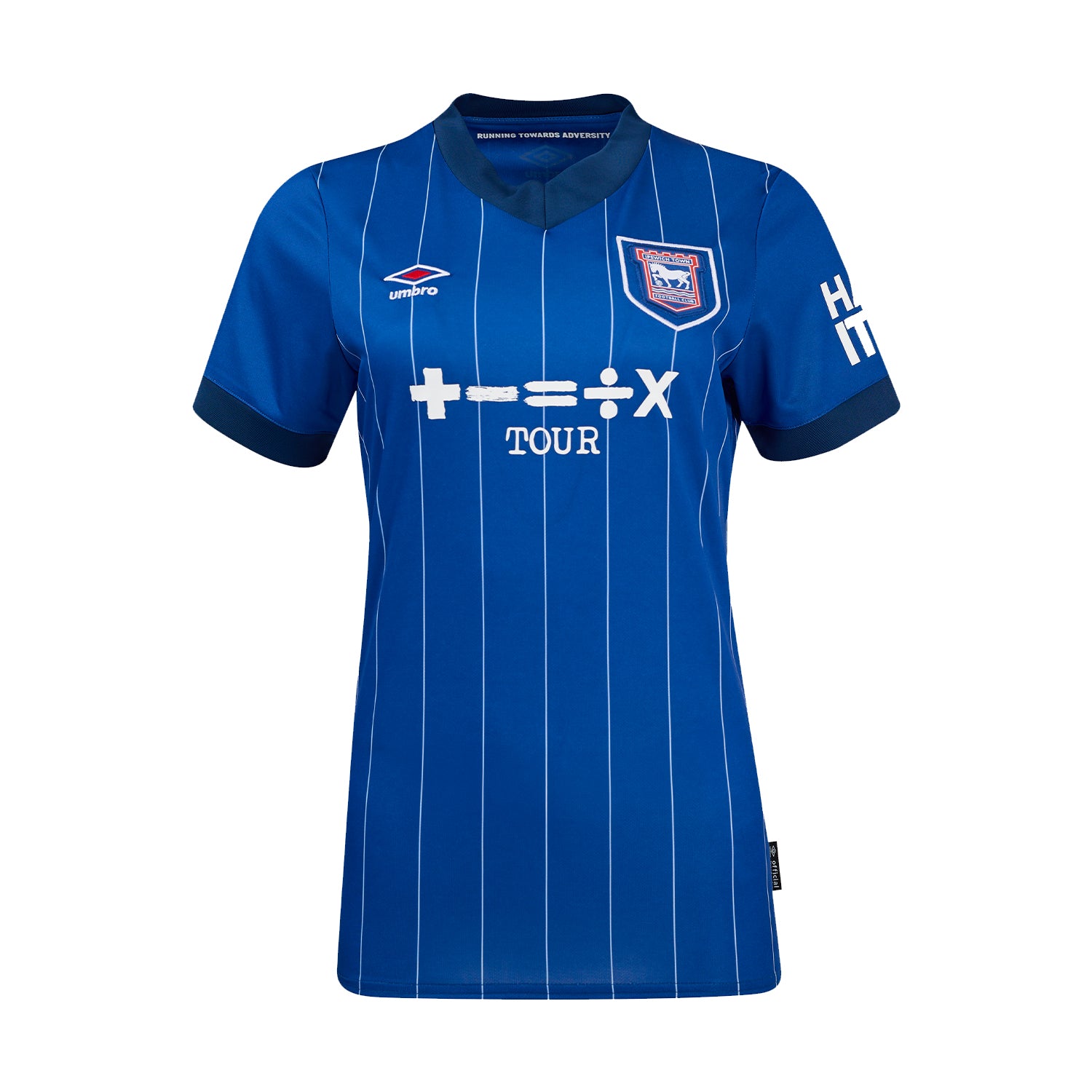 Umbro Women's Deep V Jersey - 100% Polyester, Soccer Style, Short Sleeve
