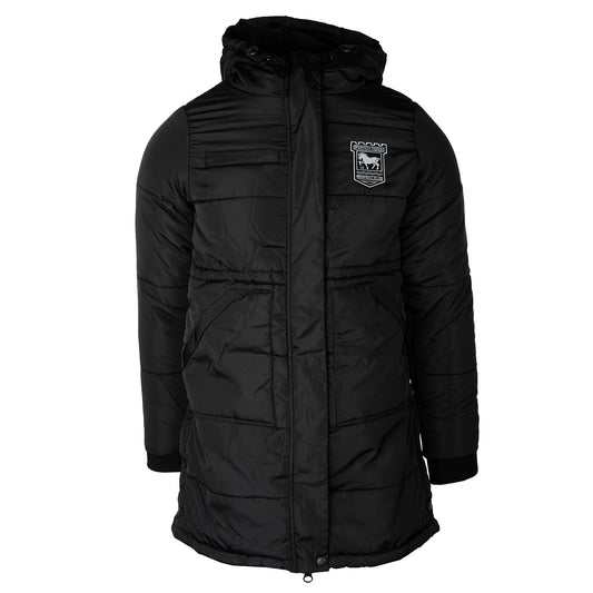 Ladies Side Popper Jacket Black