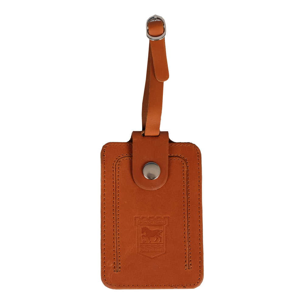 ITFC Leather Luggage Tag