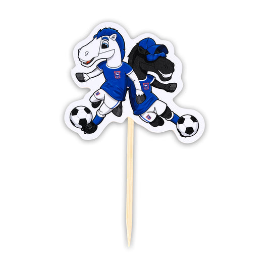 Wooden Cake Topper - Mascots