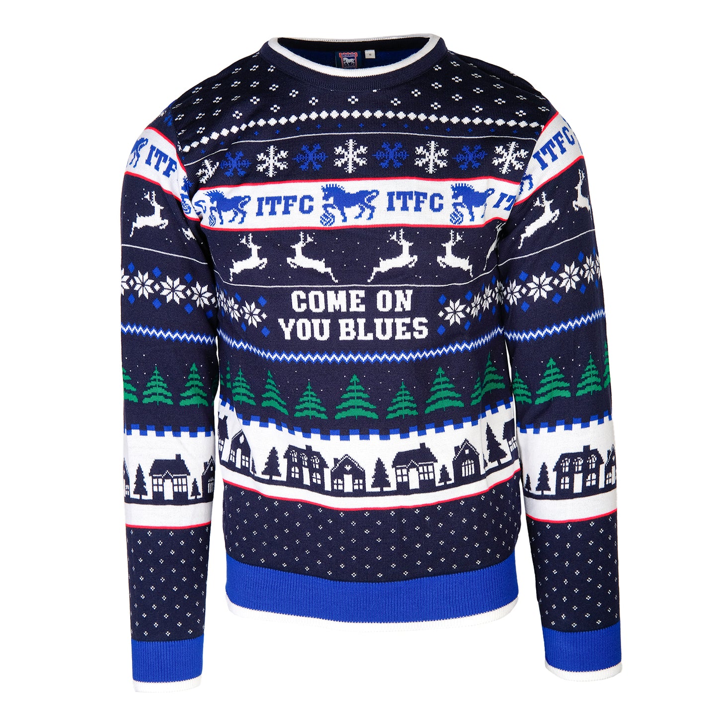 Navy COYB Xmas Jumper Navy