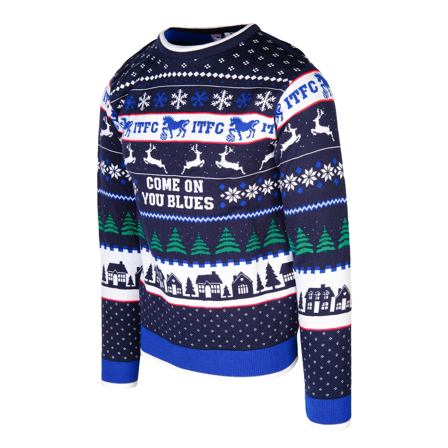 Navy COYB Xmas Jumper Navy