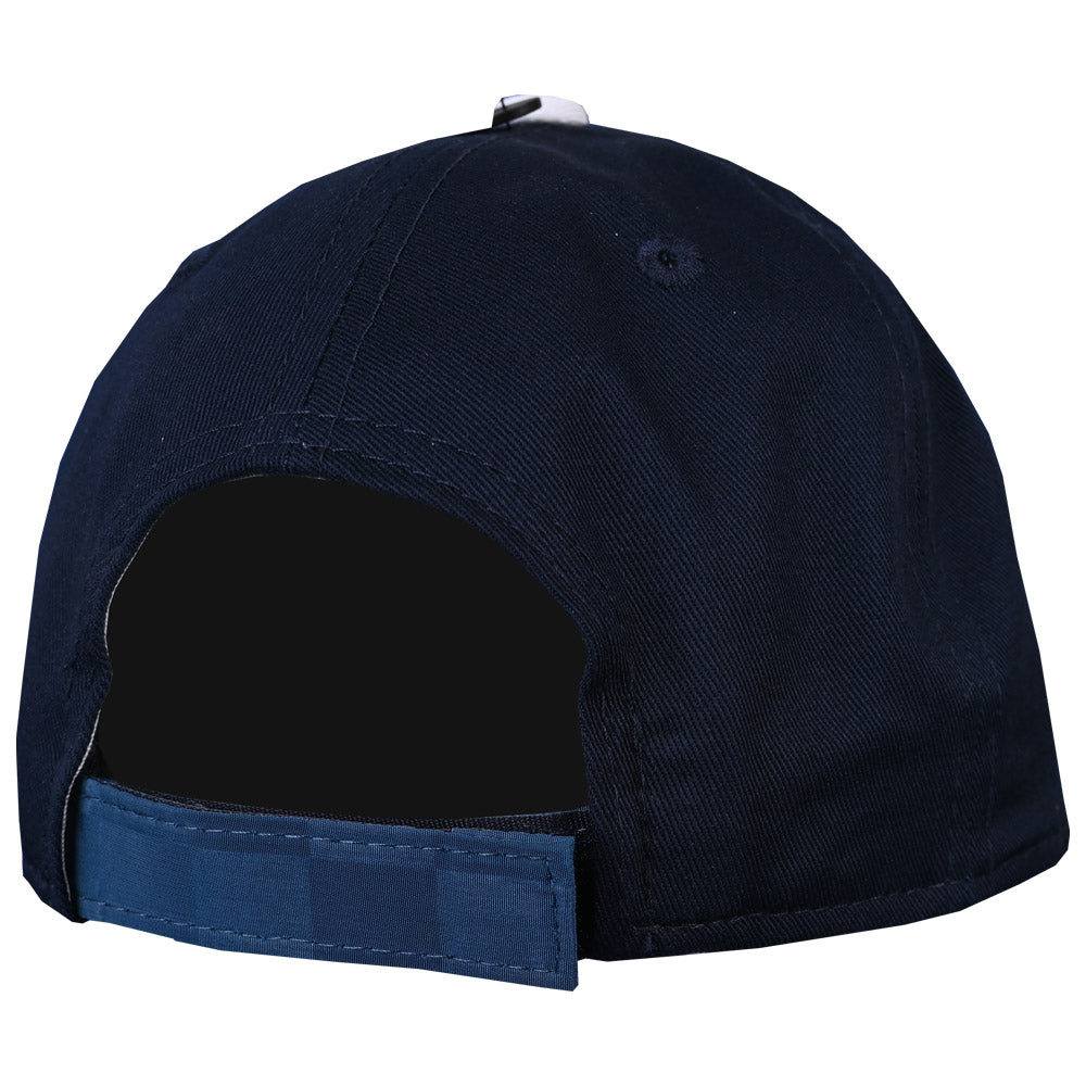 Navy Check Cap Junior