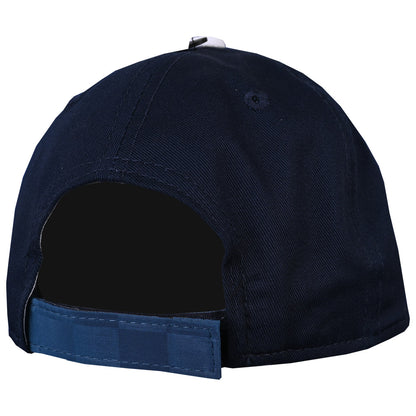 Navy Check Cap Junior