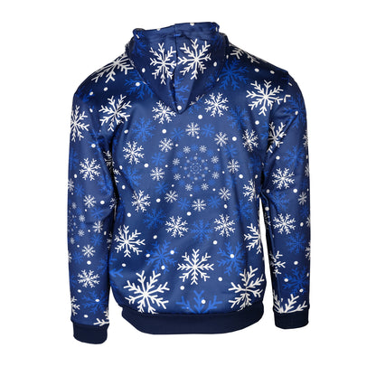 Navy Crest Christmas Hoody