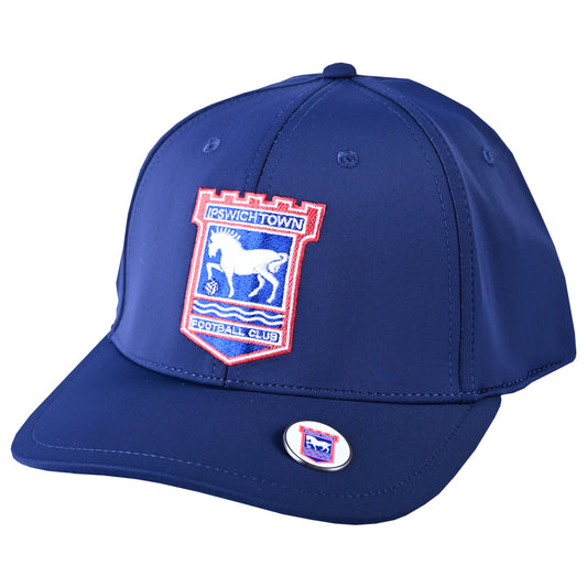 Navy Crest Golf Cap & Marker
