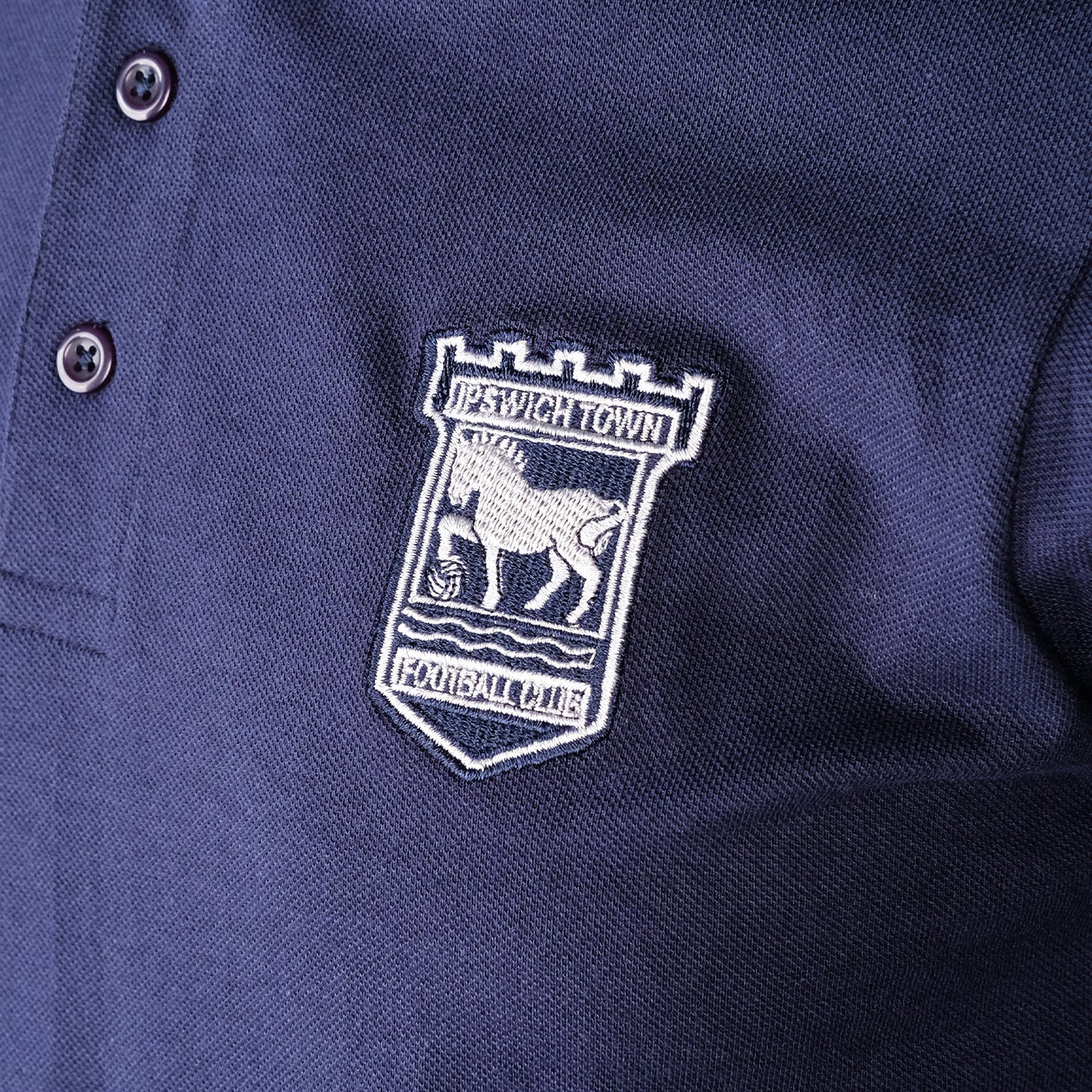 Navy Long Sleeve Polo