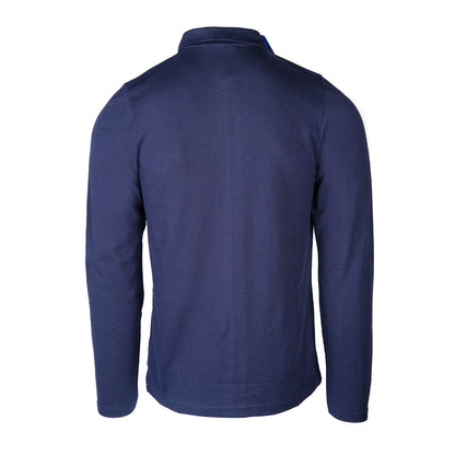 Navy Long Sleeve Polo