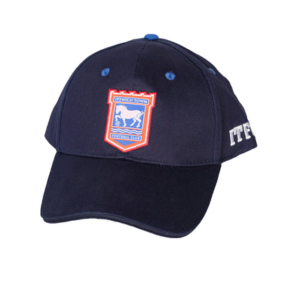 Navy Match Crest Cap Adult