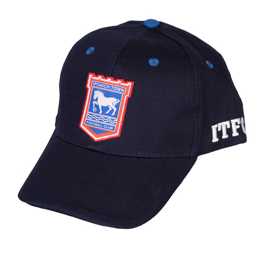 Navy Match Crest Cap Junior