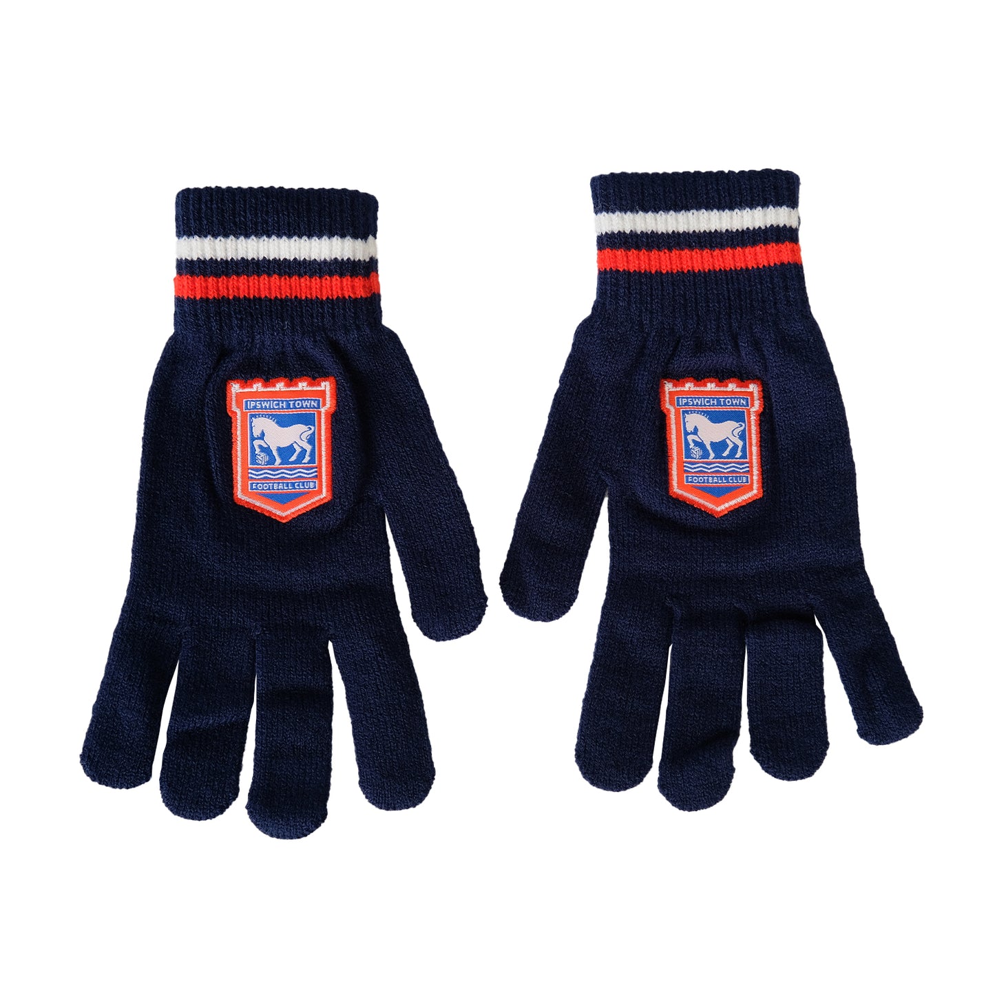 Navy Match Crest Gloves Adult