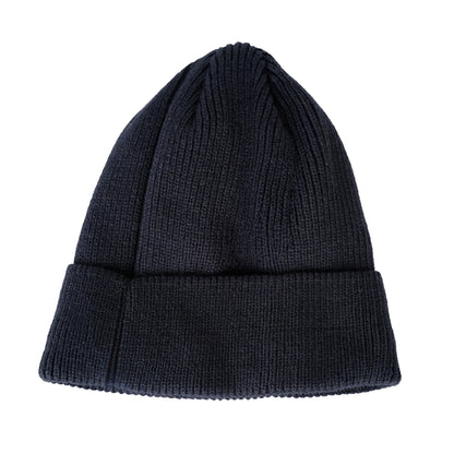 Navy Ribbed Beanie Adult