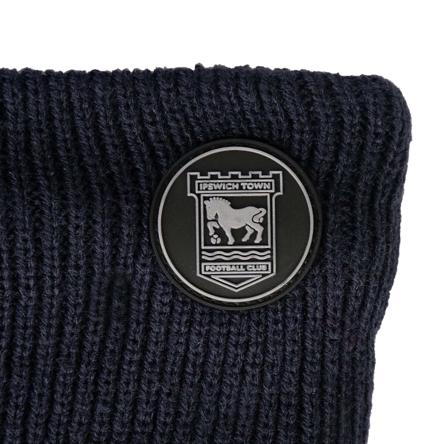 Navy Ribbed Snood