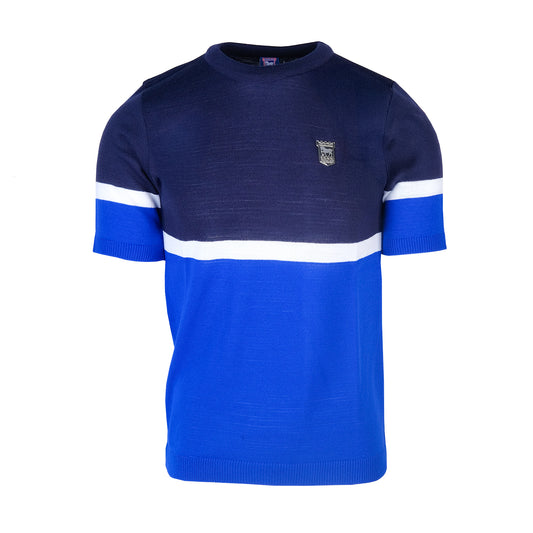 Navy/Royal Knitted Tee