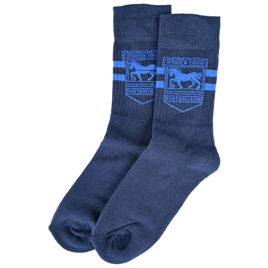 Adult Navy Sports Socks