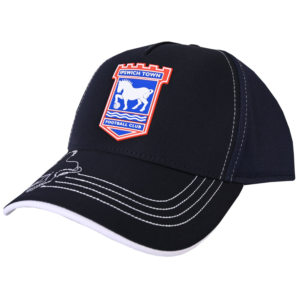 Navy Suffolk Punch Visor Cap Adult
