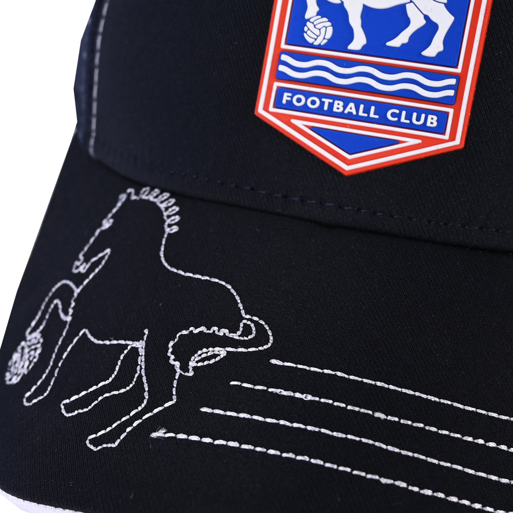 Navy Suffolk Punch Visor Cap Adult
