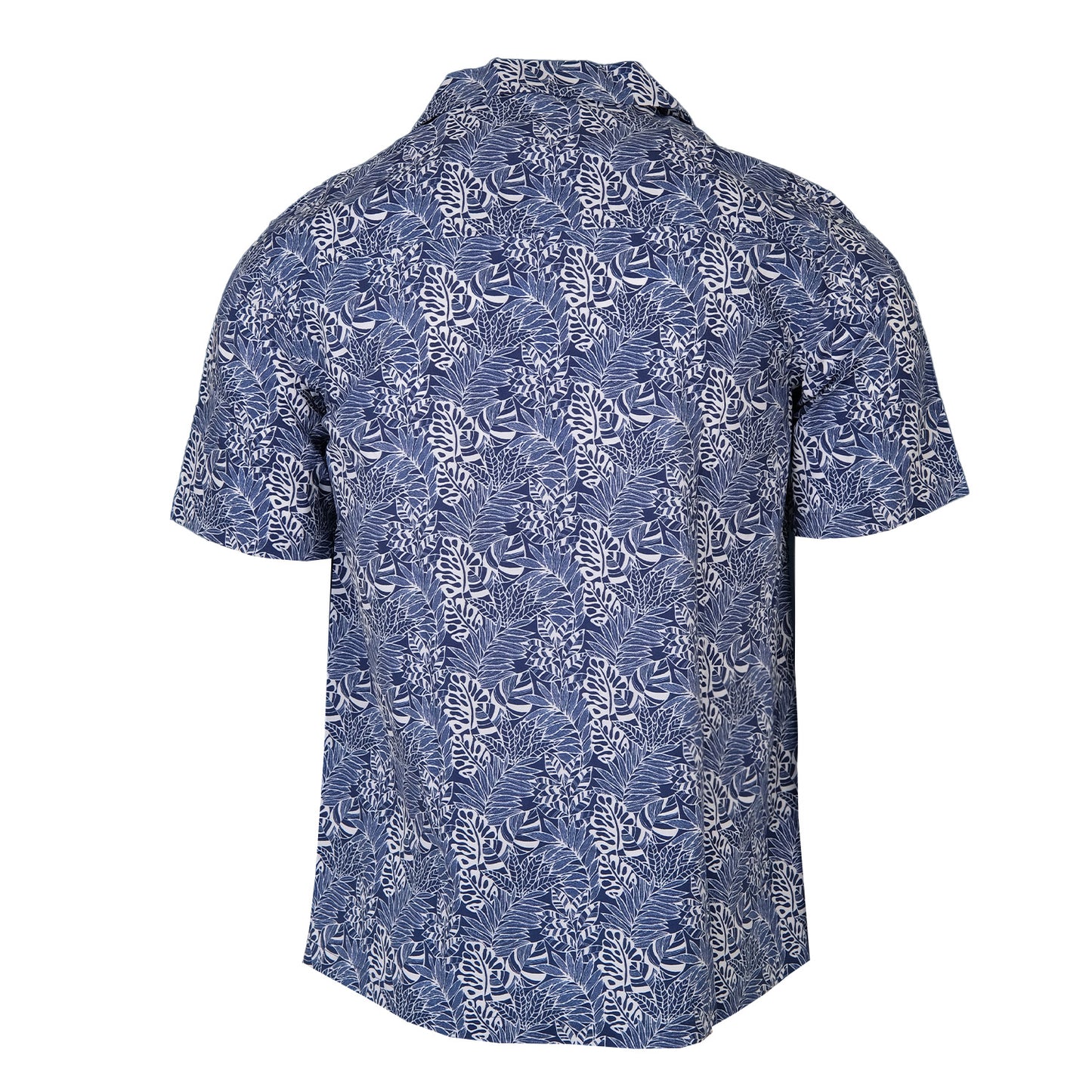 Navy/White Leaf Shirt