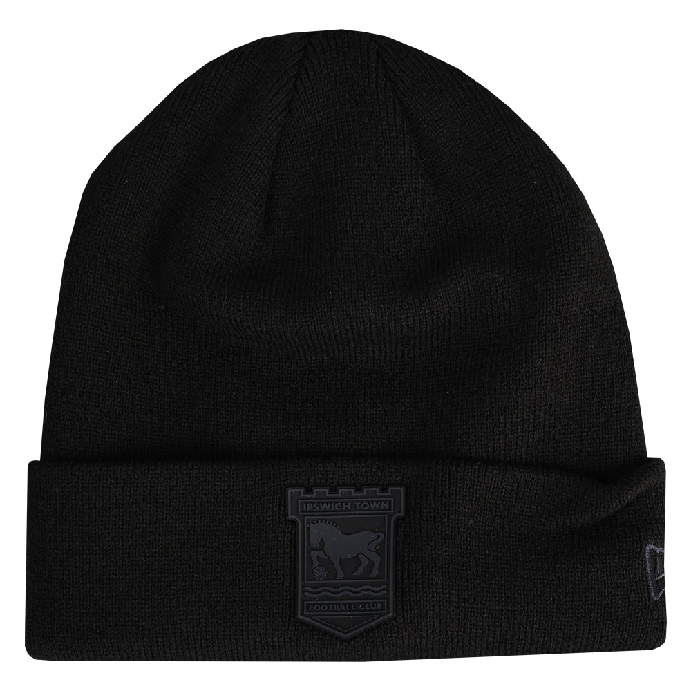 New Era Blackout Crest Beanie
