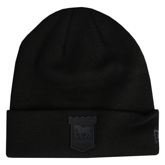 New Era Blackout Crest Beanie