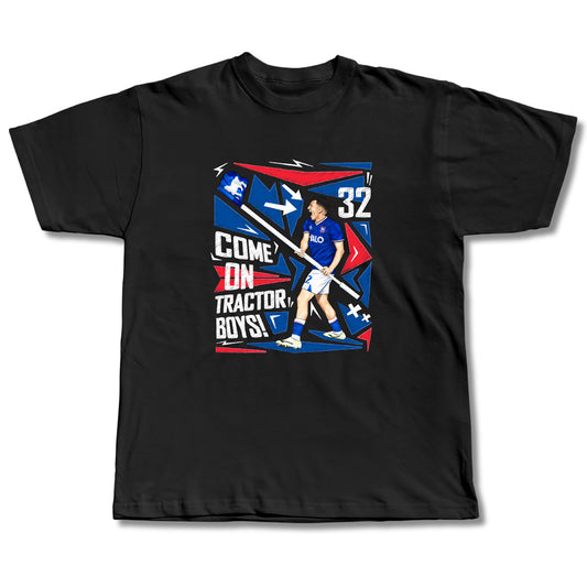 Núñez Flag Tee Adult Black