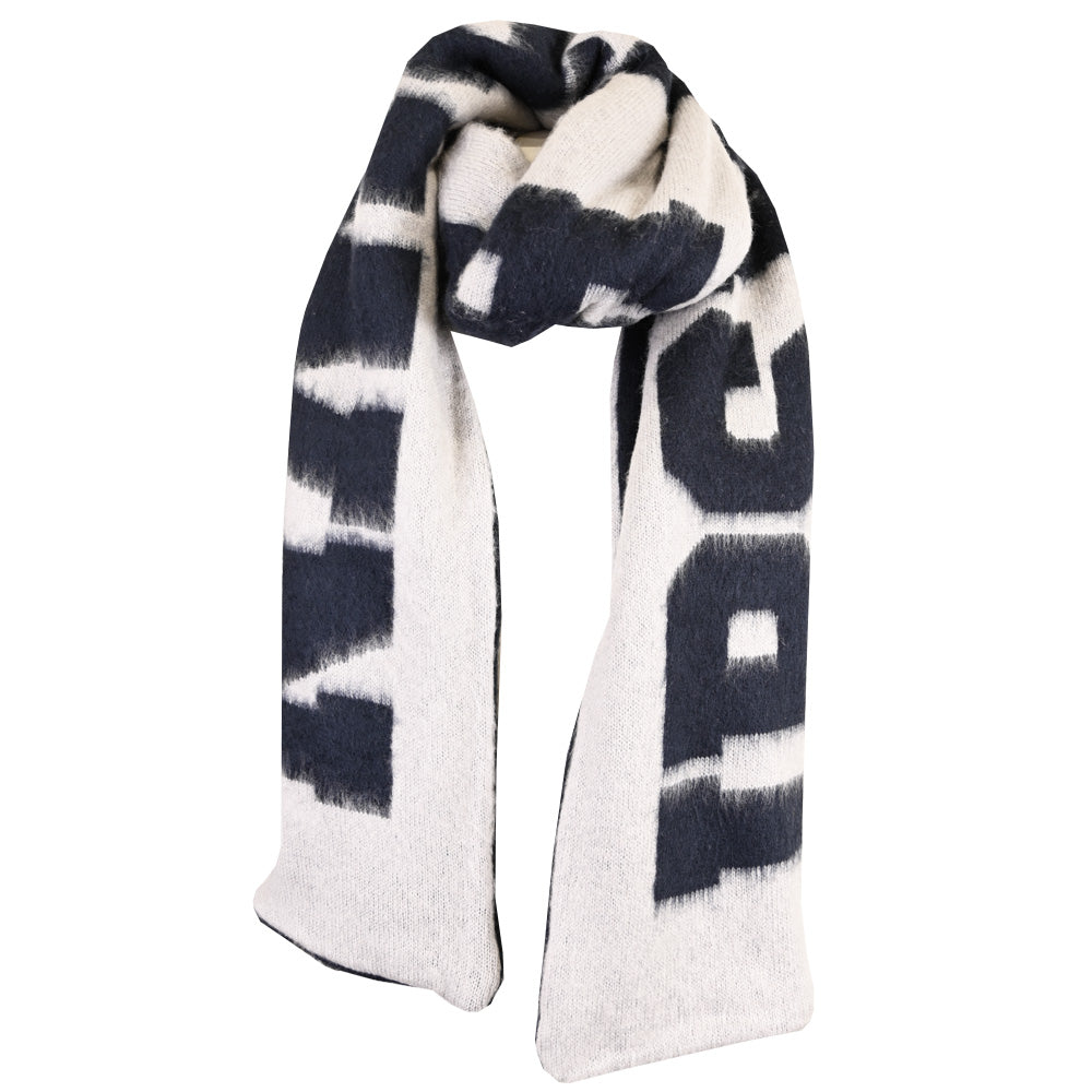 Oversized Fluffy Knit Scarf