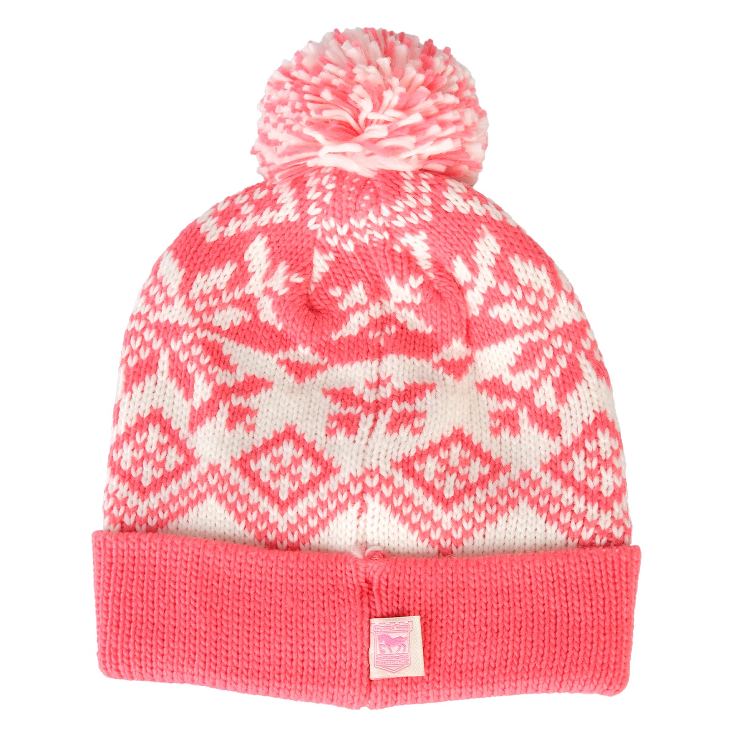 Pink Fairisle Bobble Ladies